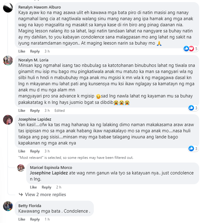 OFW Mother of Massacred Kids in Cavite Earns Criticisms Online