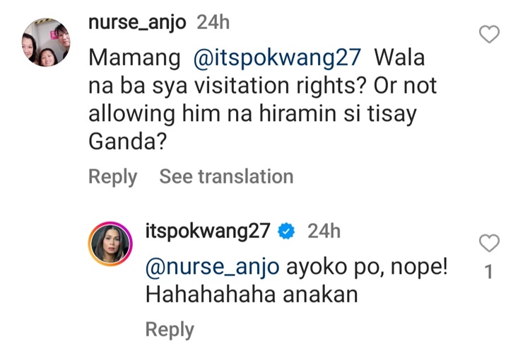 pokwang reply