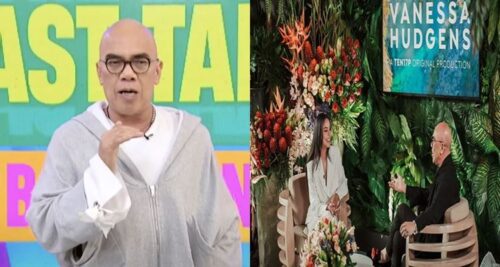 Boy Abunda and Vanessa Hudgens
