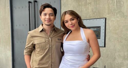 Julia Montes and Alden Richards