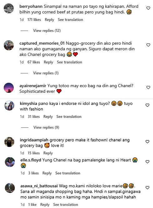 Netizens React To Heart Evangelista's Chanel Grocery Bag