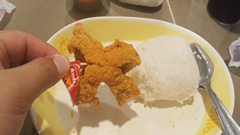 Jollibee Chicken Skin