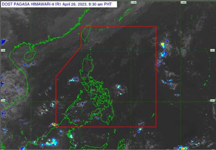 PAGASA Releases Latest Weather Update for Wednesday (April 26, 2023)