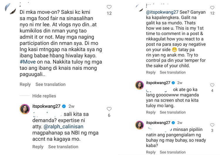 pokwang comment