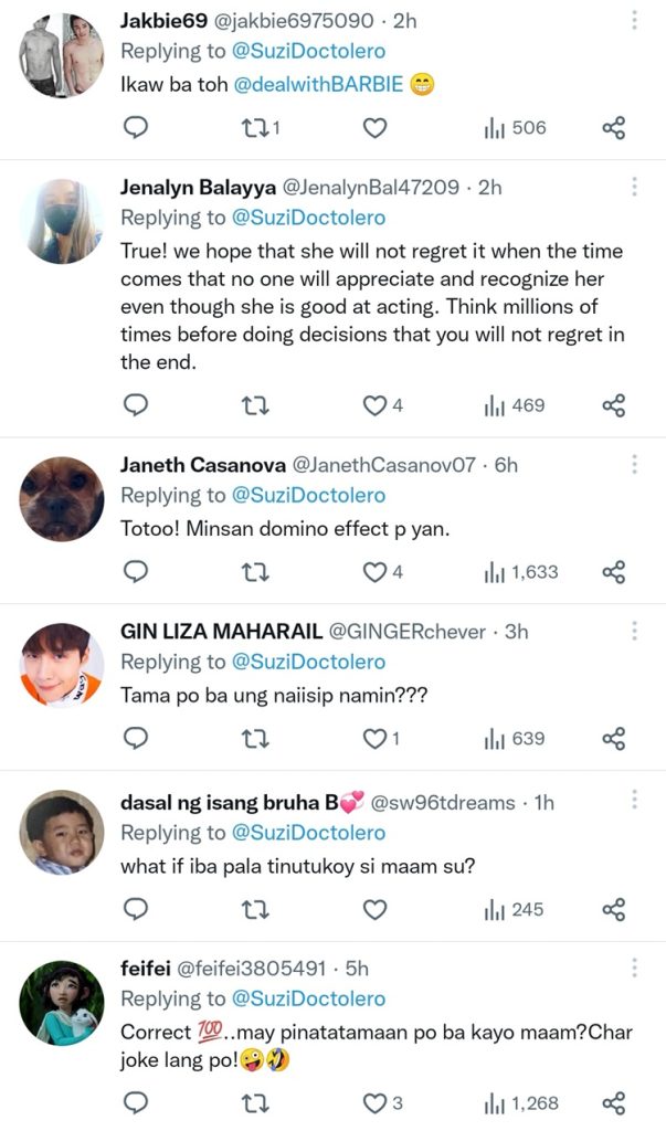 suzette doctolero comments barbie forteza