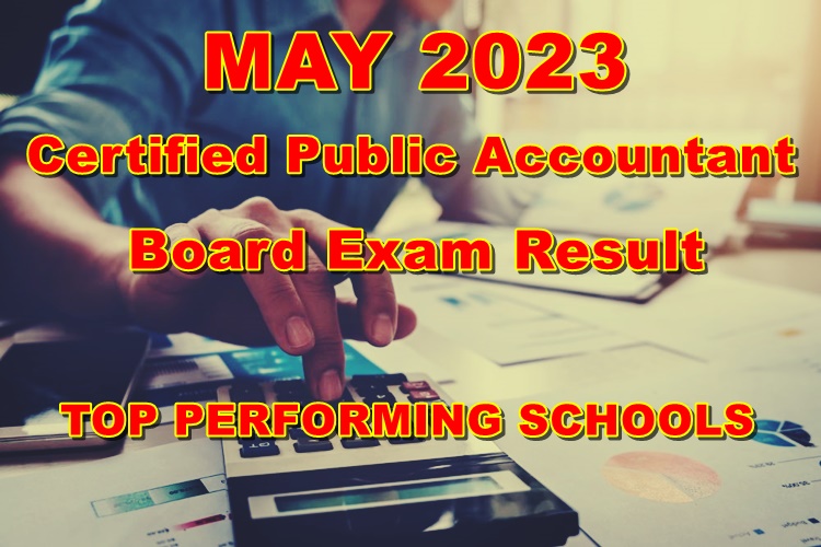 CPA Board Exam Result May 2023 Top Performing Schools