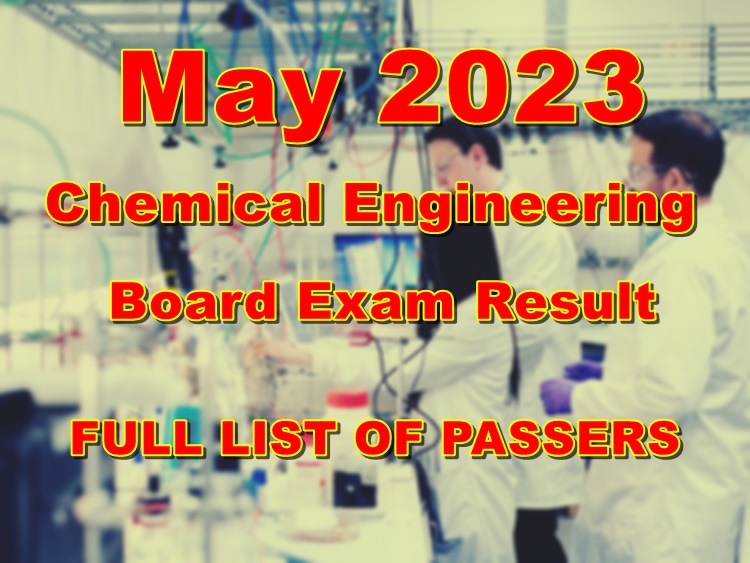 chemical engineering room assignment may 2023