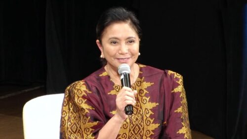 Former VP Leni Robredo