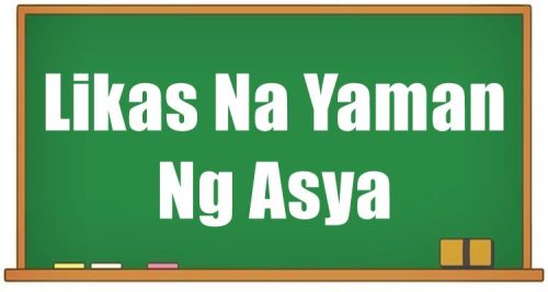 Likas Na Yaman Ng Asya