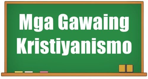 Mga Gawaing Kristiyanismo