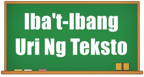 Mga Uri Ng Teksto