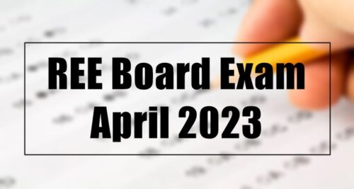 REE Board Exam April 2023