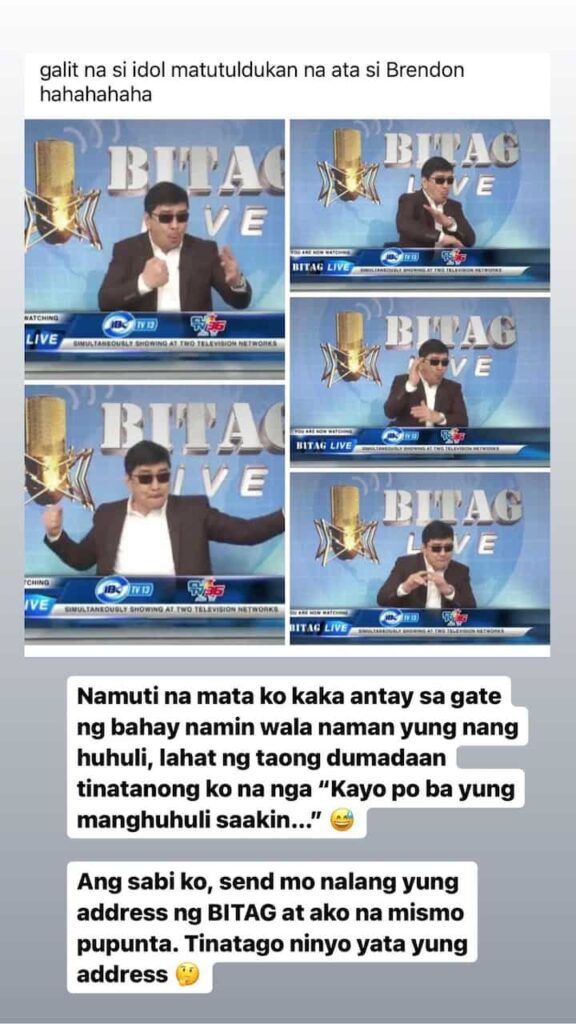 Rendon Labador Bitag Address