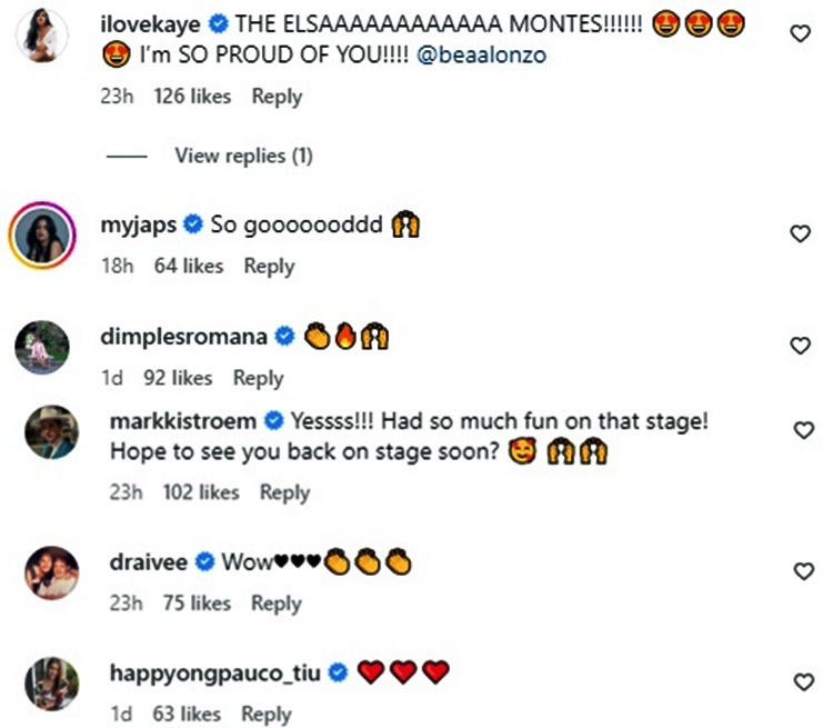 bea alonzo comments