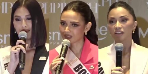 MISS UNIVERSE PH, Michelle Dee, Pauline Amelinckx
