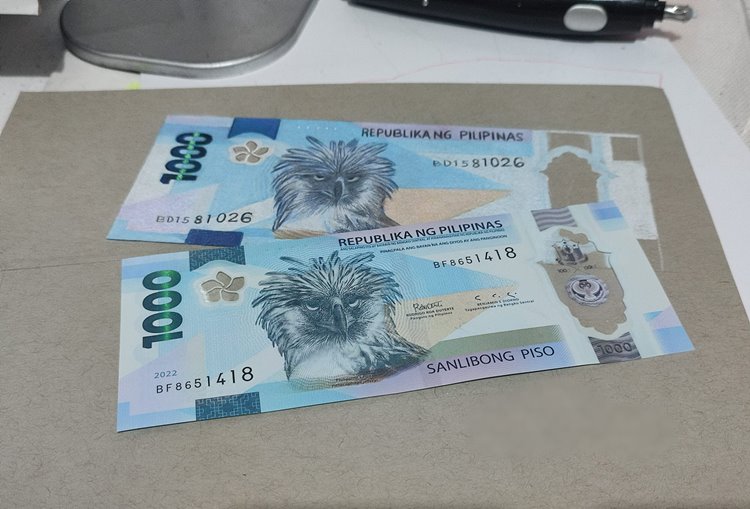 P1,000 Bill Art