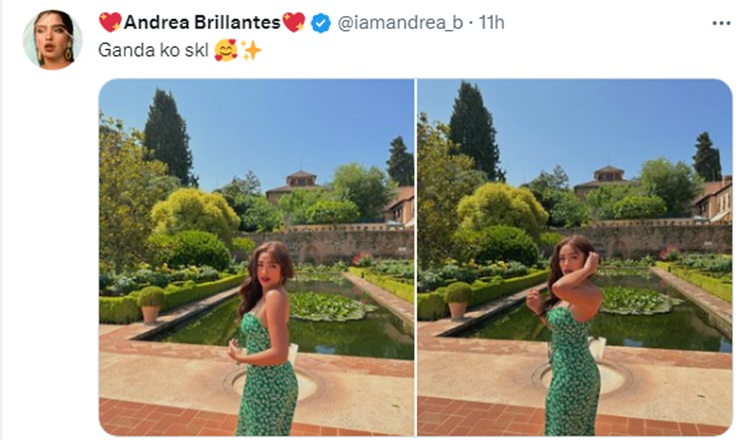 andrea brillantes post