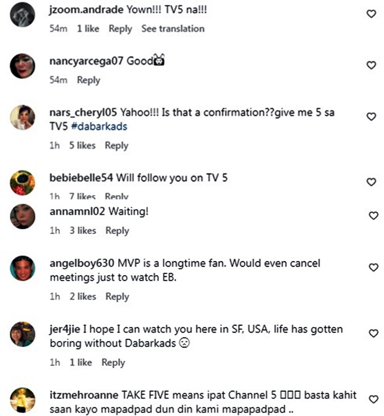 joey de leon comments