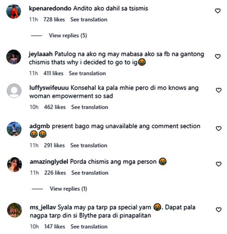 ricci rivero comments