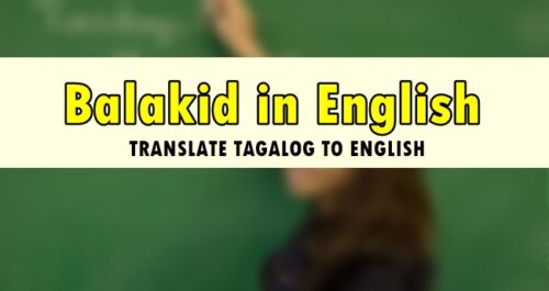 Balakid in English