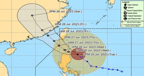 Egay Typhoon Update