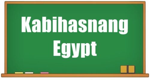 Kabihasnang Egypt