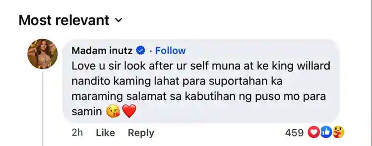 Madam Inutz Comment