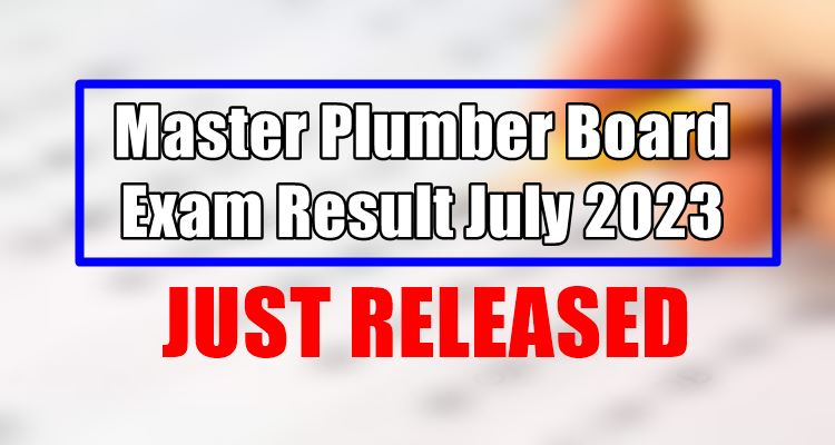 Master Plumber Board Exam
