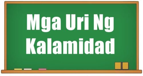 Mga Uri Ng Kalamidad