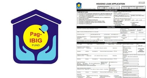 Pag-IBIG Housing Loan Application Form
