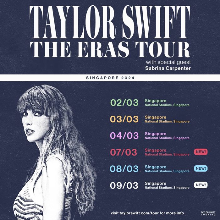 Taylor Swift Singapore Concert How To Buy 2024 Eras Tour Tickets