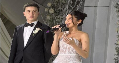 Maine Mendoza and Arjo Atayde
