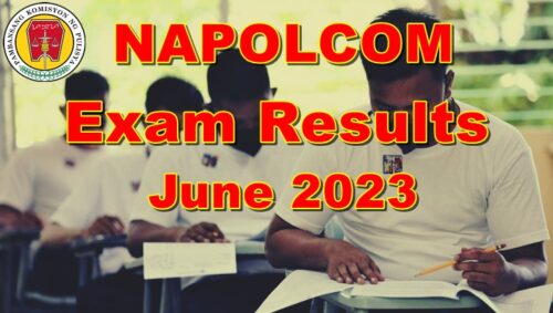 NAPOLCOM Exam Result June 2023