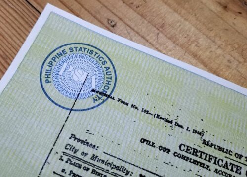 PSA Death Certificate Requirements