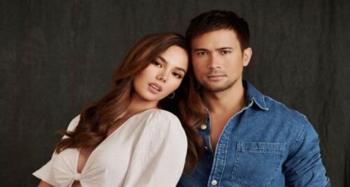 Sam Milby and Catriona Gray