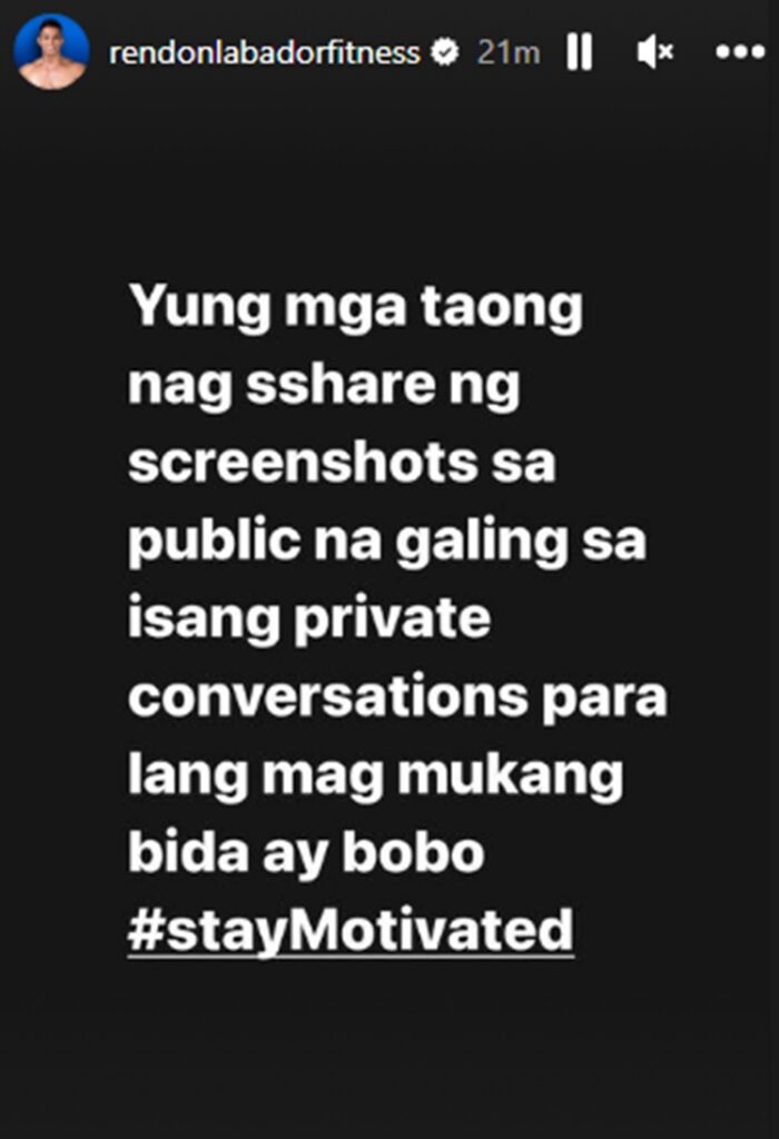 rendon labador post