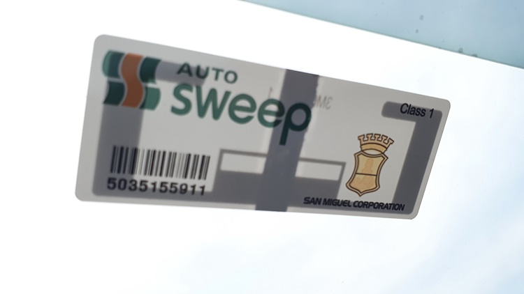 Autosweep RFID Registration & Installation of Sticker | PhilNews