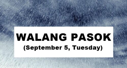 Walang Pasok September 5