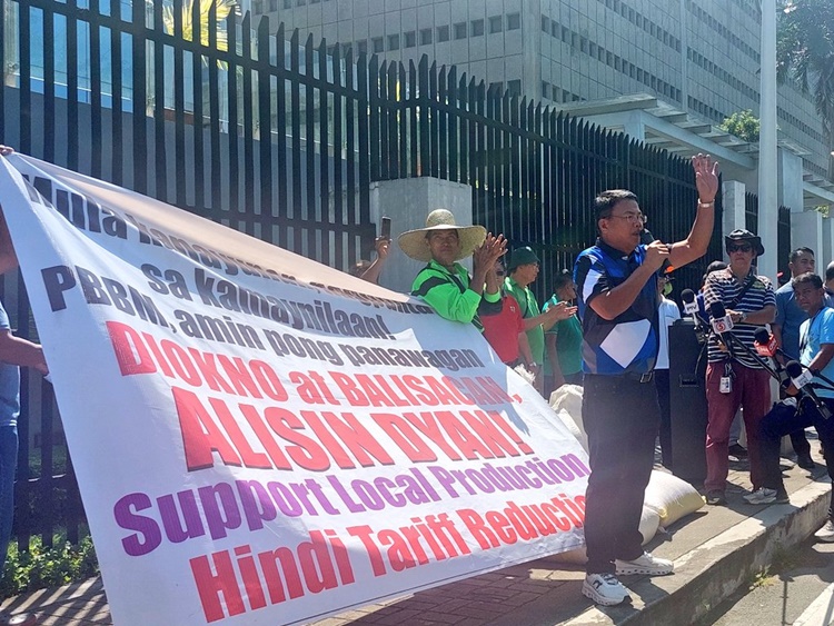 reduced tariff on rice imports farmers rally