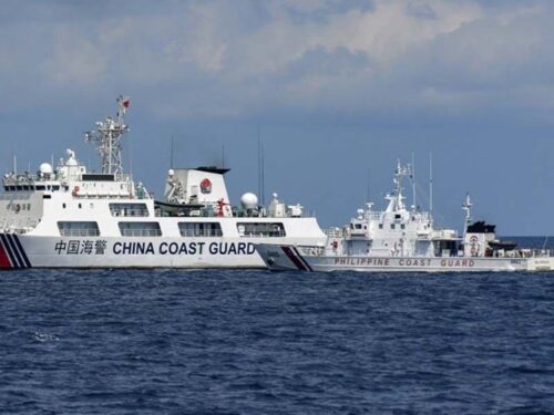 Chinese Coast Guard, Philippine Coast Guard