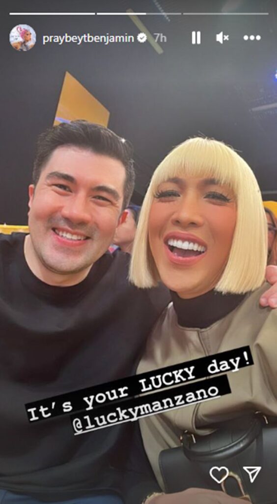 Vice Ganda and Luis Manzano