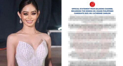 catherine camilon balisong channel statement