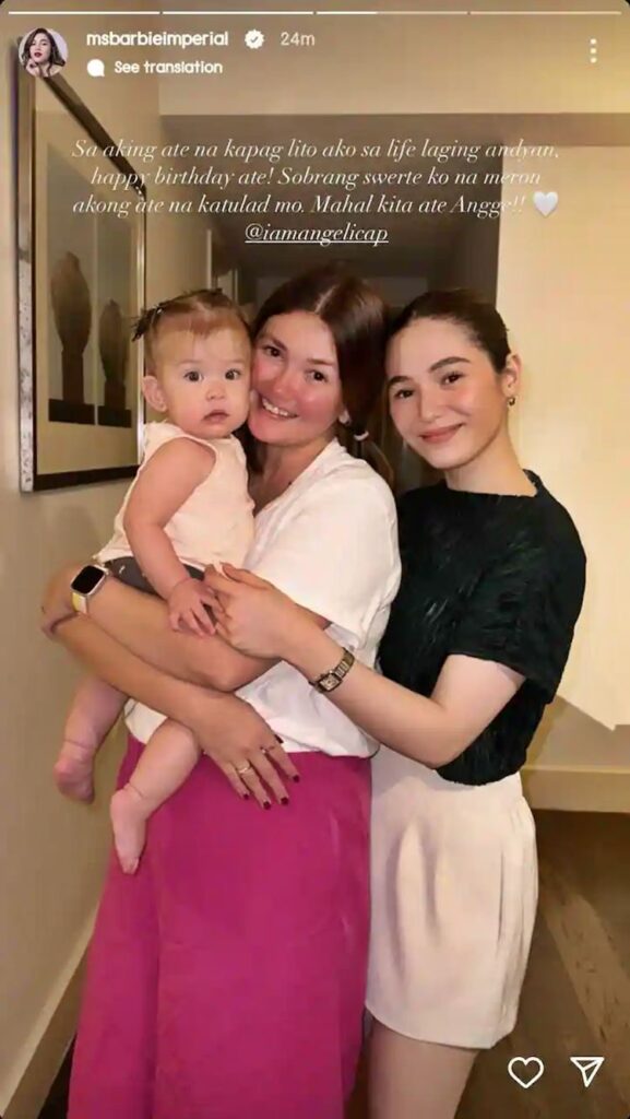 Angelica Panganiban and Barbie Imperial