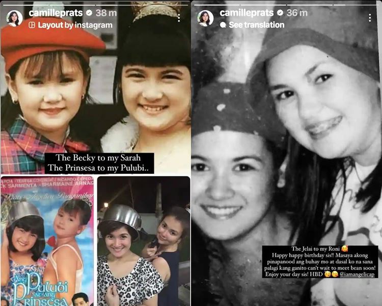 Angelica Panganiban and Camille Prats