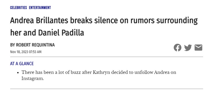 andrea brillantes fake account article