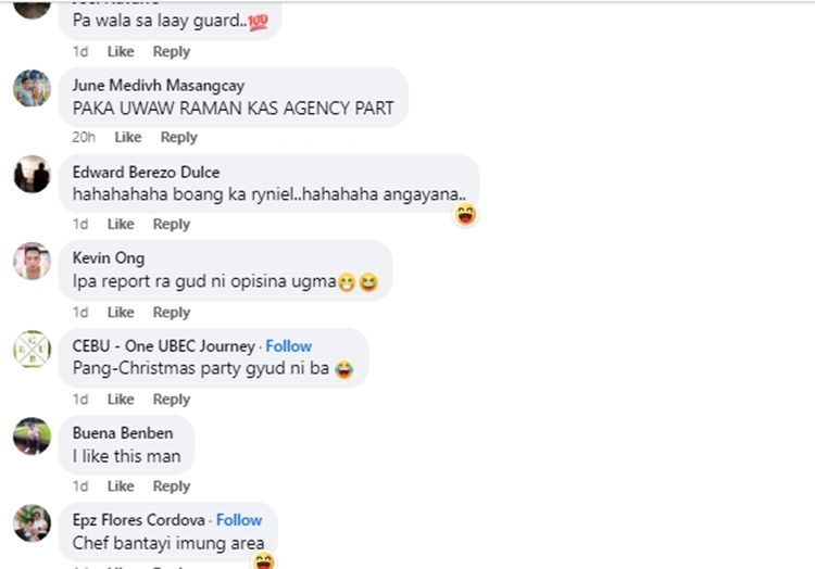 Dancing Security Guard