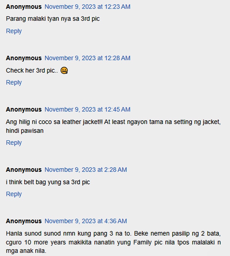 julia montes comments 