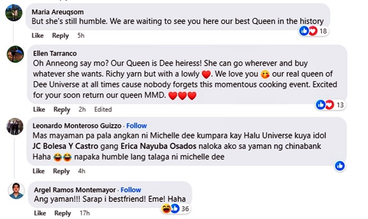 michelle dee comments