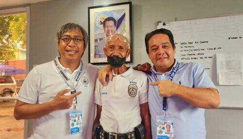 Oldest Traffic Enforcer