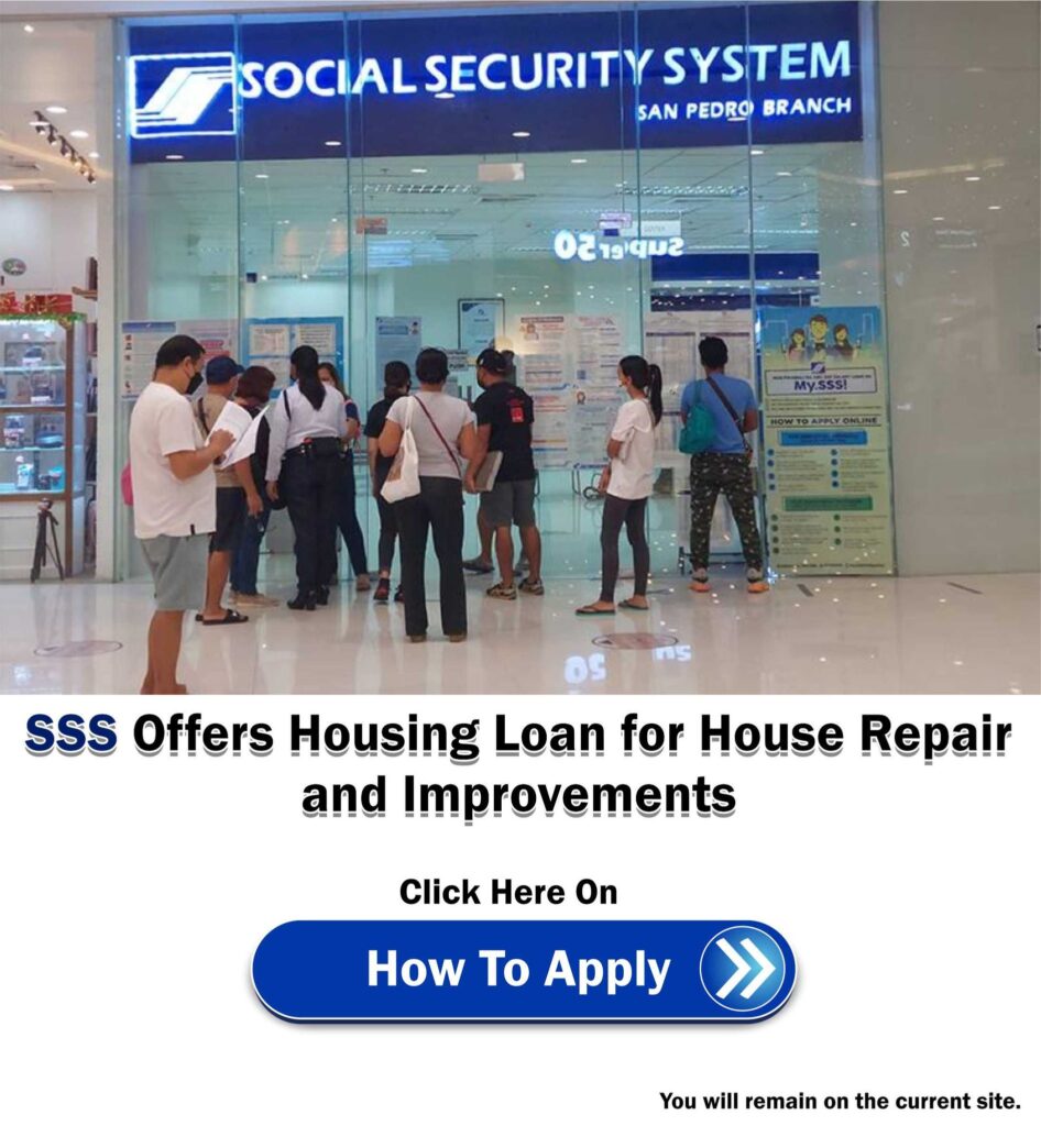 How To Apply For SSS Housing Loan